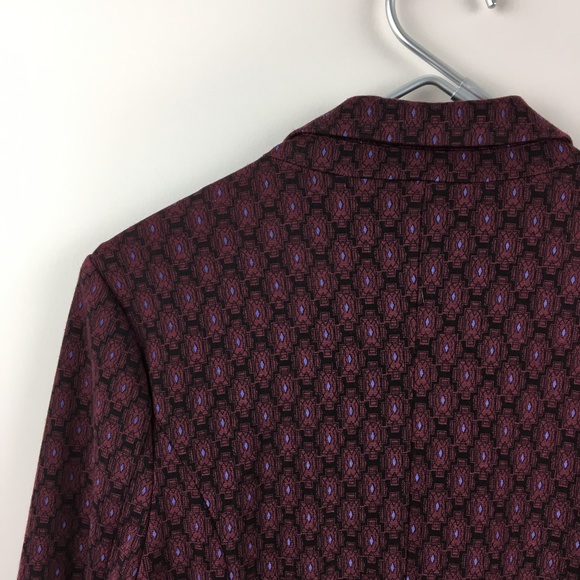 Cotton On Blazer Purple Black & Blue Size Small - Picture 7 of 7